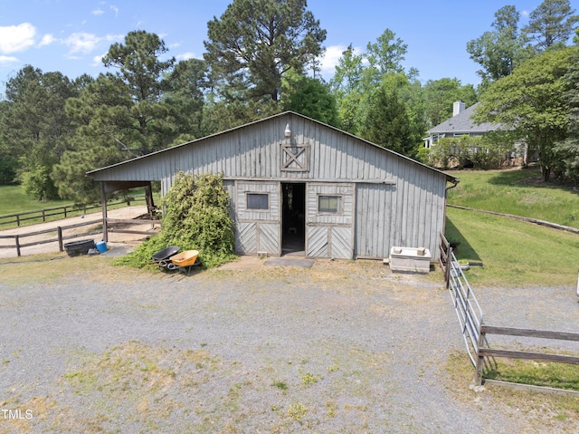 265 Verde Rd, Apex, NC 27523 - view of pole building