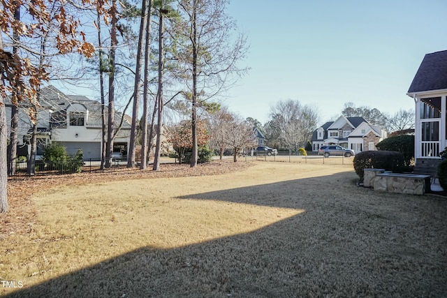 view of yard