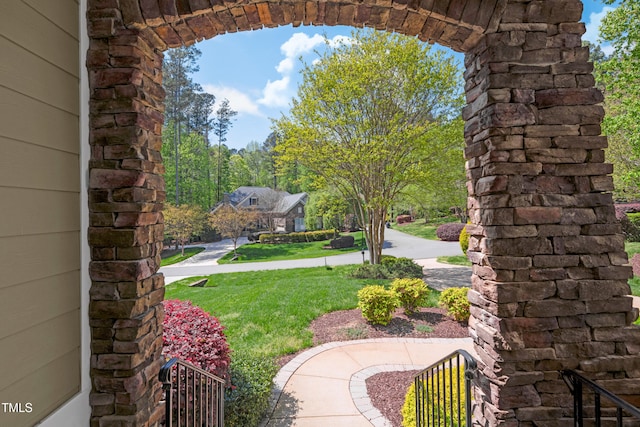 view of community