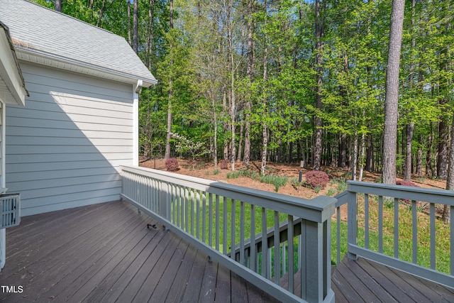 view of deck