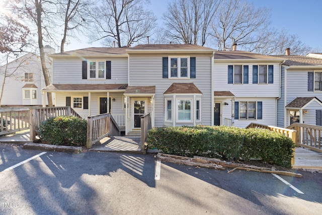 view of townhome / multi-family property