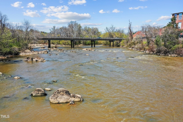 view of water feature