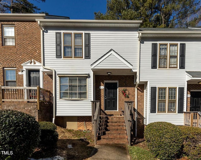 view of townhome / multi-family property