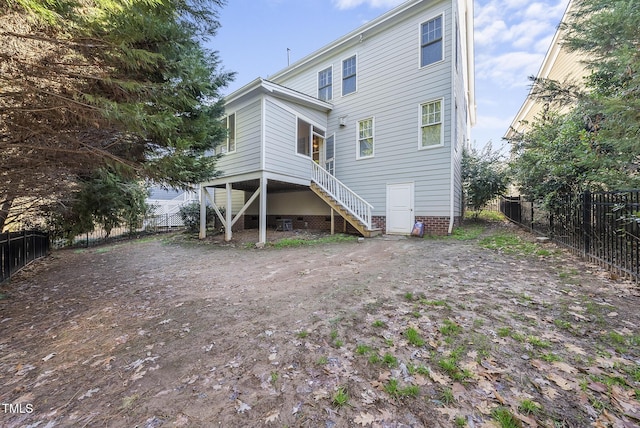 view of rear view of house