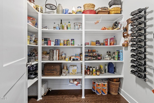 view of pantry