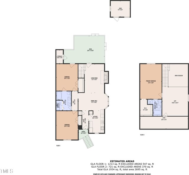 3617 Top Of The Pines Ct, Raleigh, NC 27604 - room layout