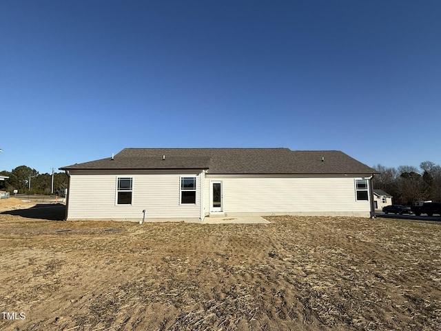 view of rear view of house