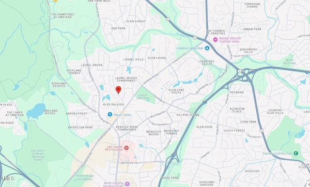 3804 Laurel Hills Rd, Raleigh NC, 27612 land for sale