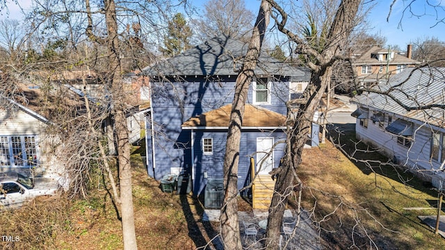 view of rear view of house