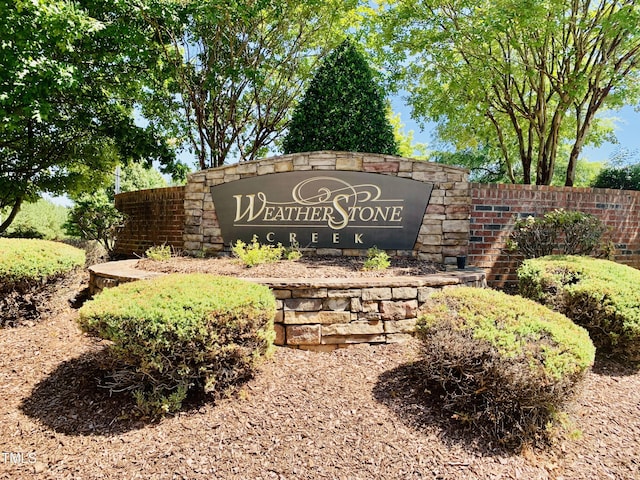 615 Weather Ridge Ln Unit 27, Cary, NC 27513 - view of community / neighborhood sign