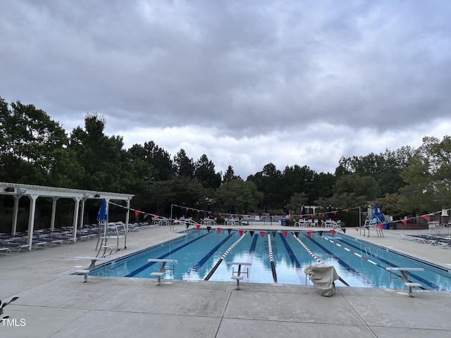 view of swimming pool