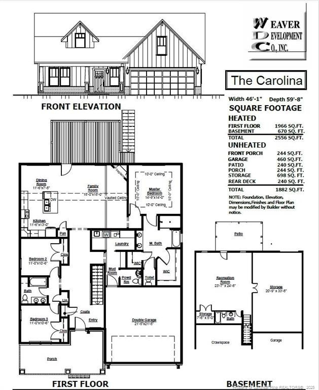 78 Eagles Roost, Sanford, NC 27332 - plan