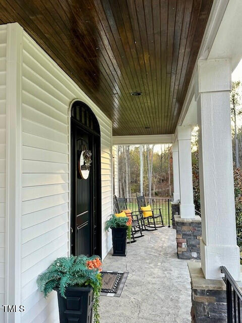 view of patio / terrace featuring a porch