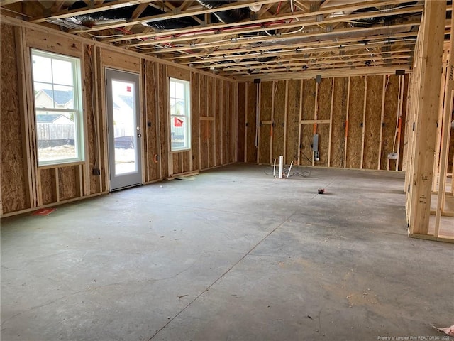 miscellaneous room with a wealth of natural light