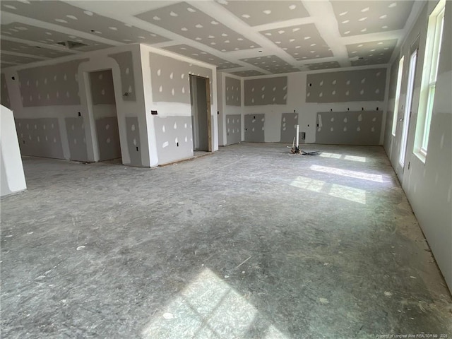 view of unfurnished living room