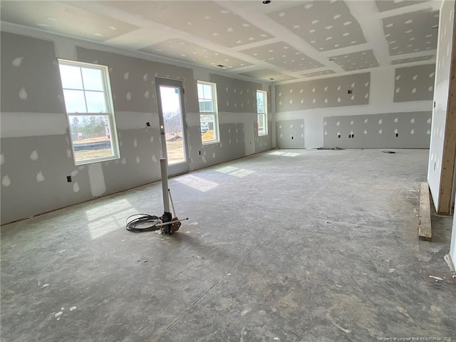 view of unfurnished living room