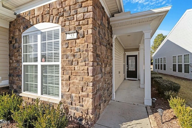 view of property entrance