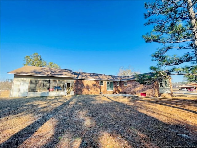 view of ranch-style home