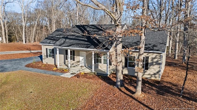 view of bungalow-style house