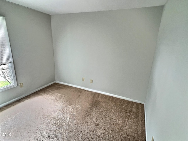 empty room with carpet floors