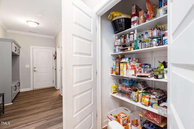 view of pantry