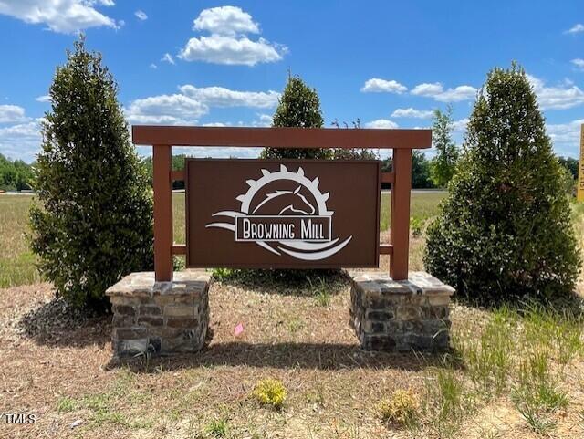 85 N Stagecoach Dr, Wendell, NC 27591 - view of community sign