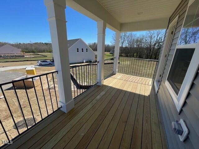 85 N Stagecoach Dr, Wendell, NC 27591 - view of porch
