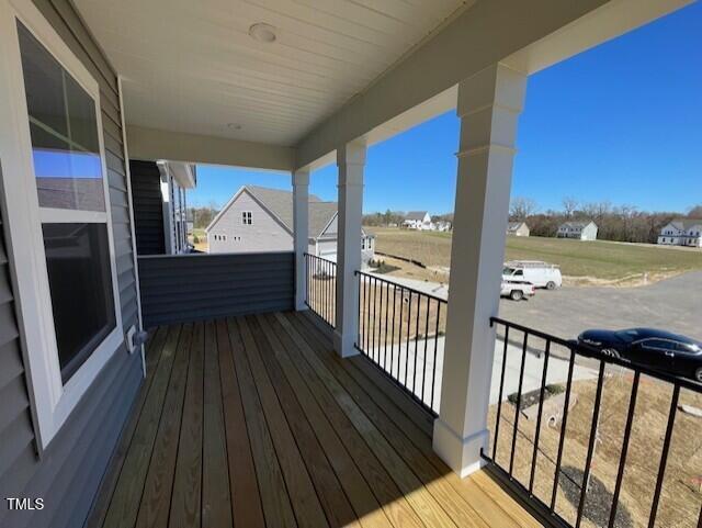 85 N Stagecoach Dr, Wendell, NC 27591 - view of deck