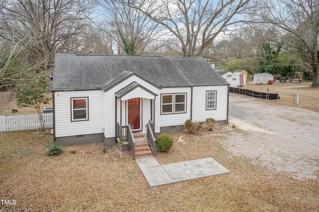 view of front of house