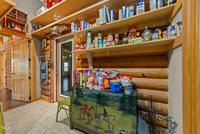 view of pantry