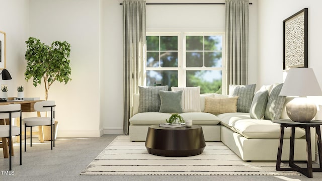 1013 Aspen View Dr, Raleigh, NC 27610 - living area featuring light carpet