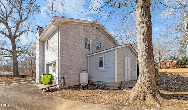 view of rear view of property