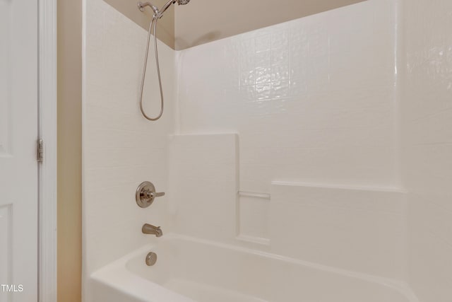 bathroom with shower / bathing tub combination