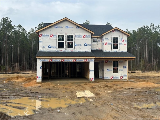 view of property under construction