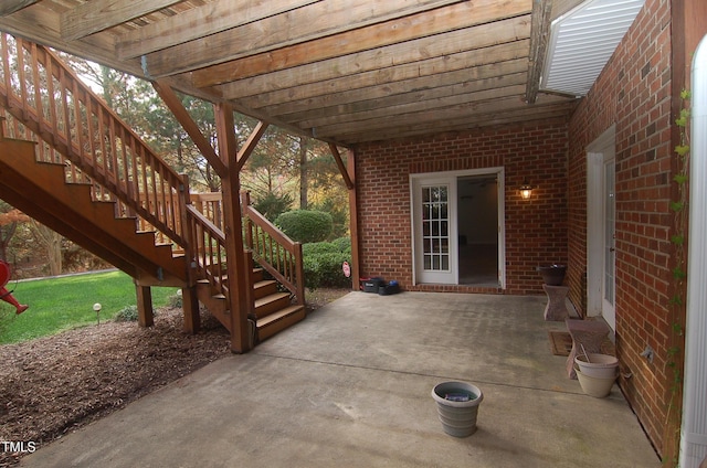 view of patio