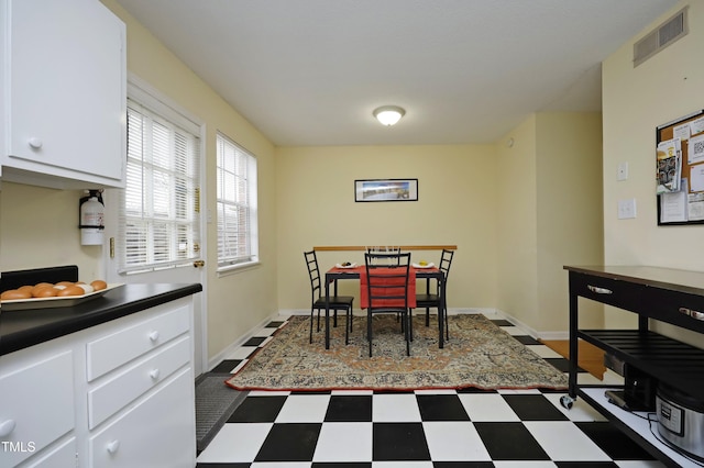 view of dining space