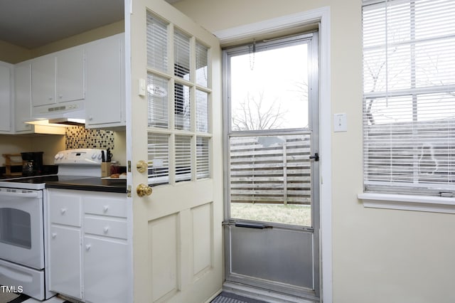 entryway featuring a wealth of natural light