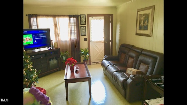 view of living room