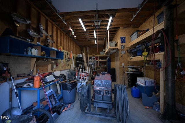 view of storage