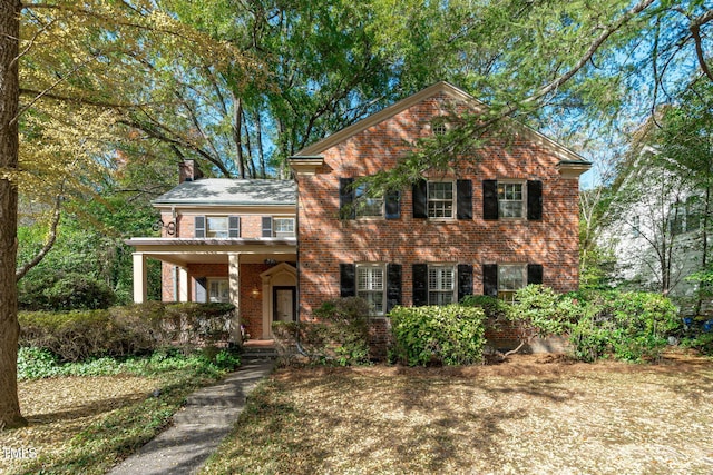 view of front of house featuring a porch