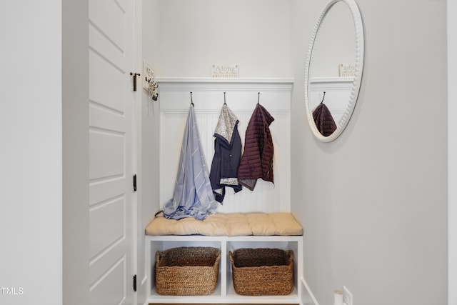 view of mudroom