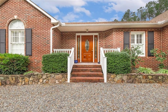 view of entrance to property