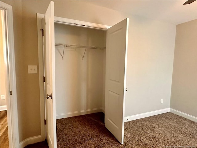 view of closet