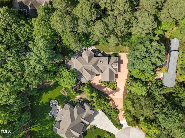 71012 Russell, Chapel Hill, NC 27517 - aerial overview of property's location