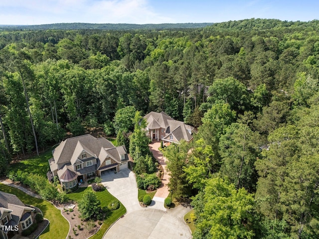 71012 Russell, Chapel Hill, NC 27517 - drone / aerial view of a heavily wooded area