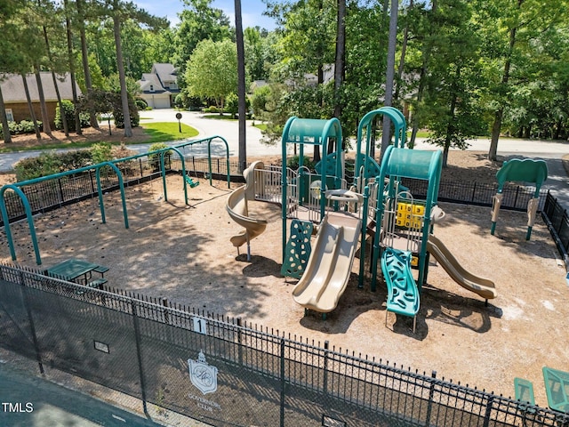 71012 Russell, Chapel Hill, NC 27517 - community play area with view of wooded area