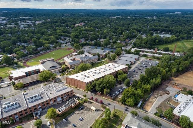 aerial view