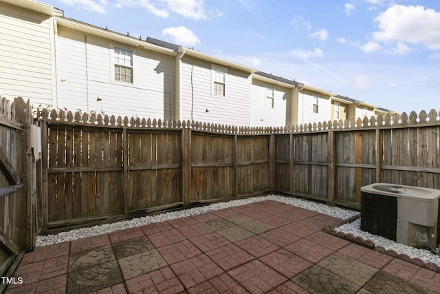 view of patio / terrace with cooling unit