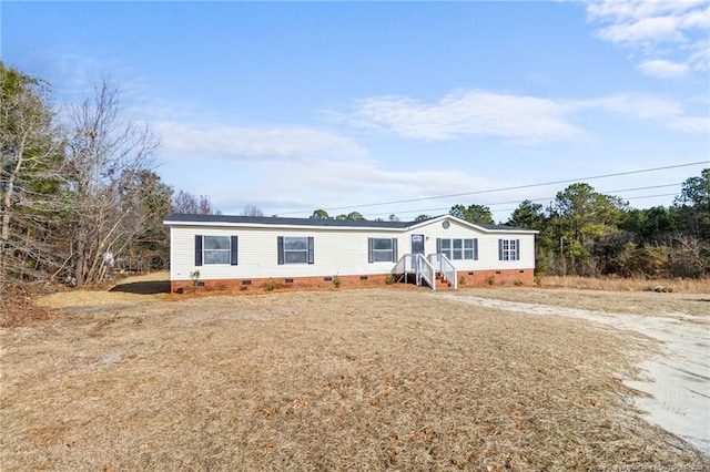 view of manufactured / mobile home