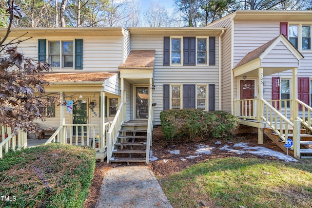 view of townhome / multi-family property